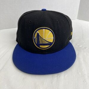 GOLDEN STATE WARRIORS Bridge Logo New Era 9Fifty Snapback Cap Hat black blue